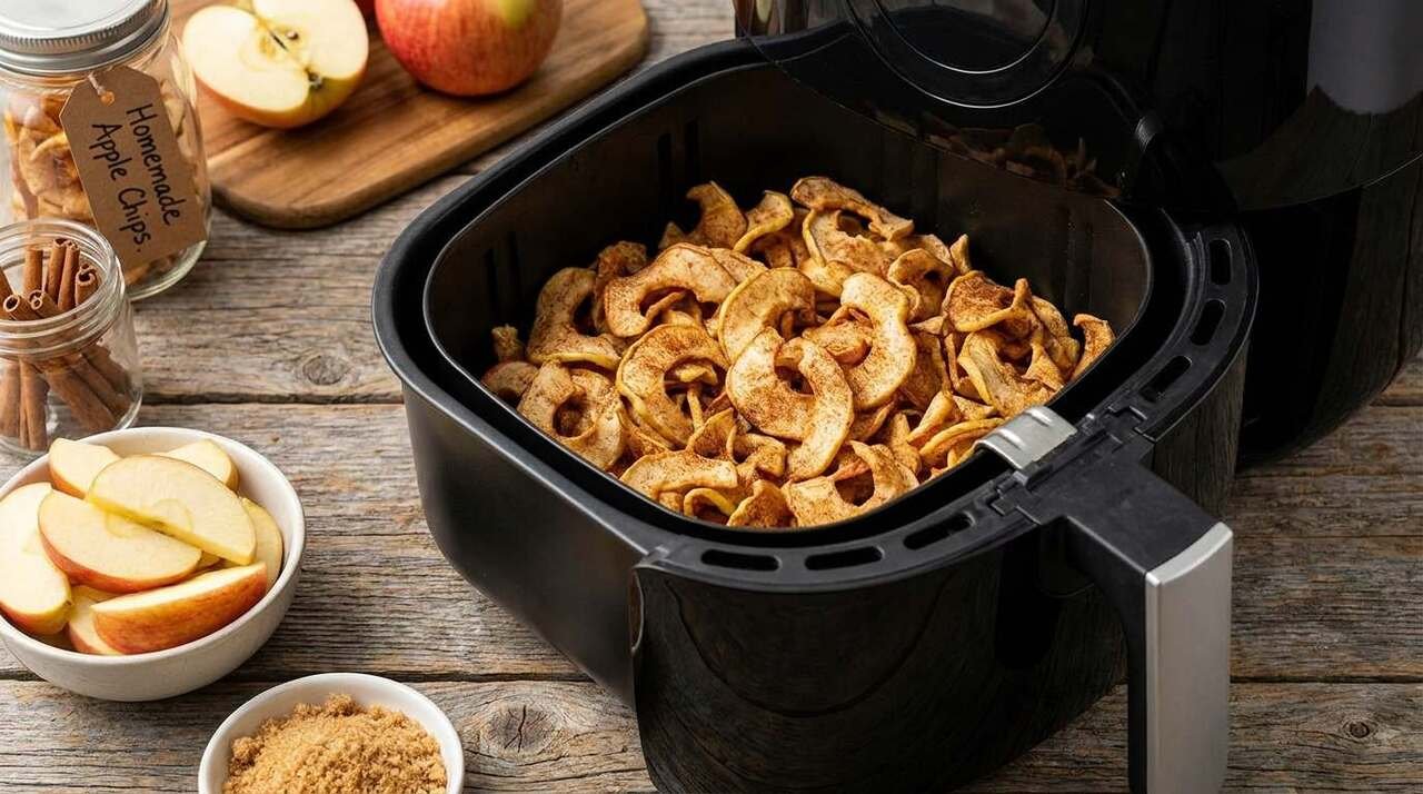 Air Fryer Apple Chips: Easy Crispy Snack Recipe