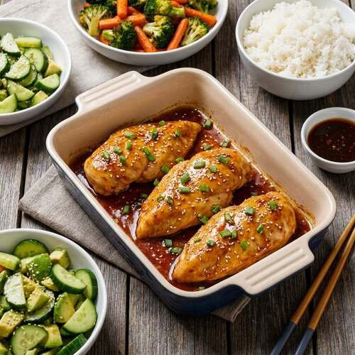 Delicious Baked Teriyaki Chicken That Everyone Requests 2 Baked Teriyaki Chicken Serving Suggestions