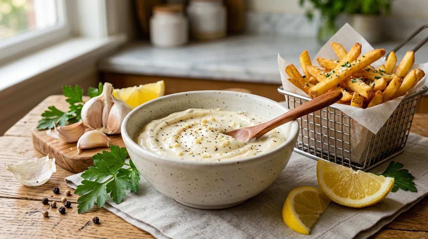 Garlic Vegan Mayo: Creamy Homemade Recipe