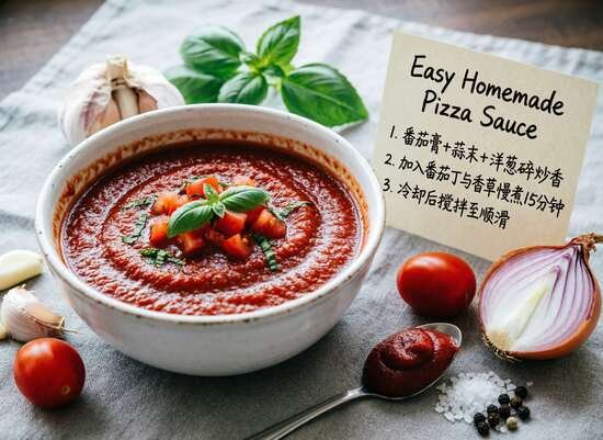 Easy Homemade Pizza Sauce Recipe (5-Minute Recipe) 2 How to Make Easy Homemade Pizza Sauce