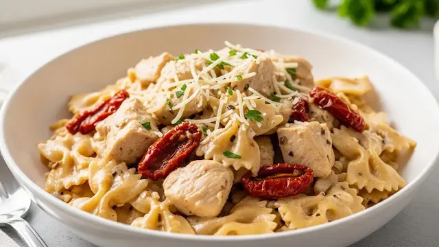 Chicken, Garlic, and Sundried Tomato Pasta: A Rich, Comfort-Driven Classic
