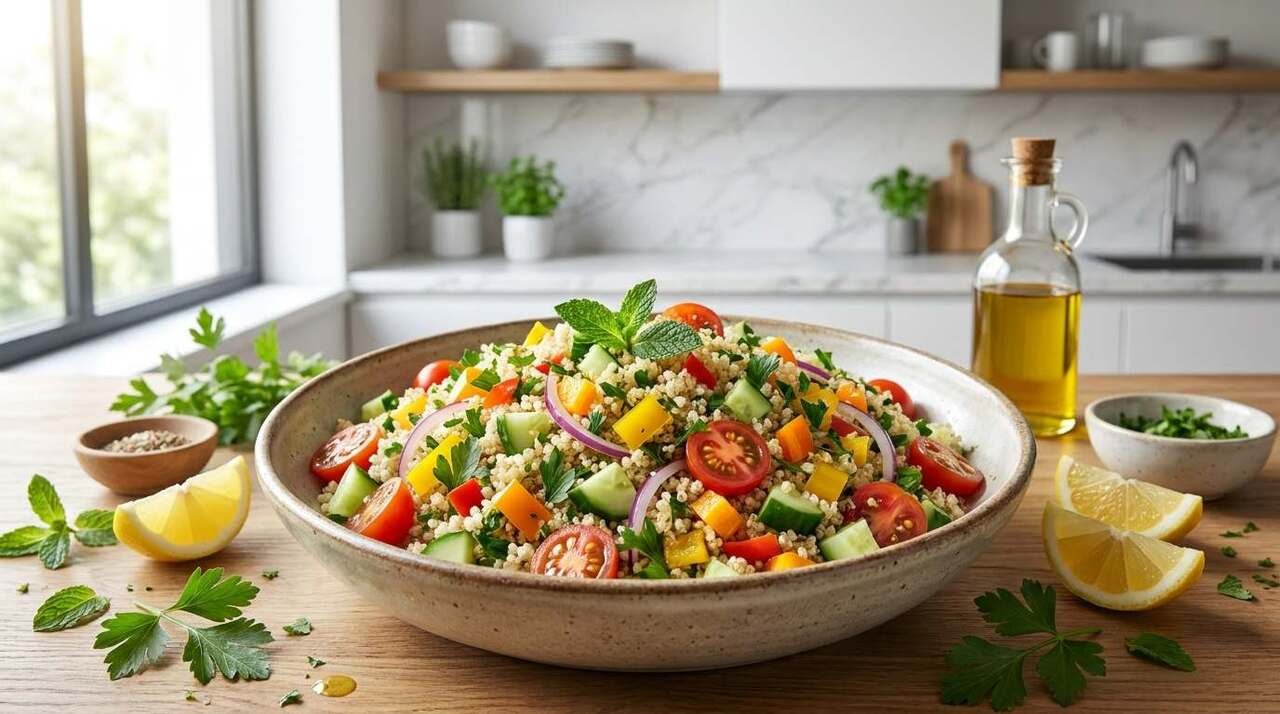 Zesty Quinoa Salad Recipe | Fresh & Easy