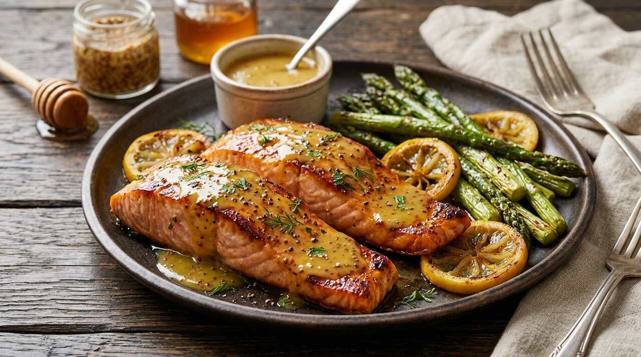 Honey Mustard Sauce for Salmon Recipe 1 Honey Mustard Sauce for Salmon Recipe