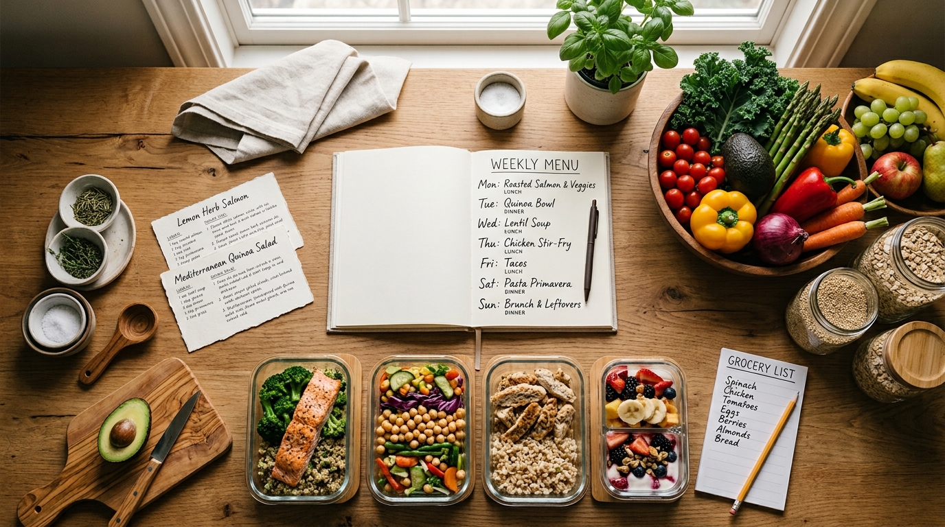 How to Create a Weekly Meal Plan 1 How to Create a Weekly Meal Plan