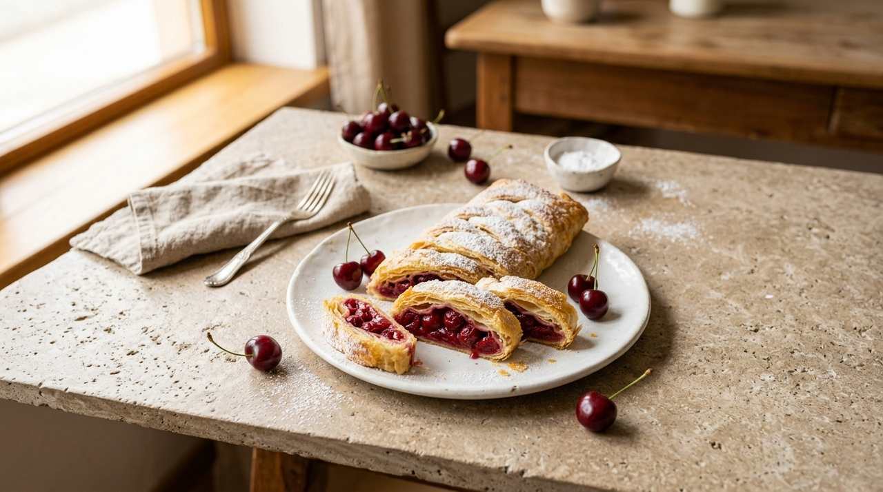 Recipe for Cherry Strudel: Easy & Flaky Dessert 6 Recipe for Cherry Strudel: Easy & Flaky Dessert